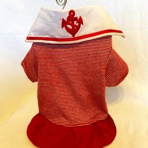 Puppyr ~Cute Embroidered Female Dog Clothes Summer Pet Dress Apparel ~ Sz.M